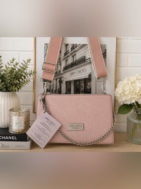 Jimmy Choo Pink Cosmetics Bag GWP item nwt